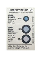 Round Humidity Indicator Card
